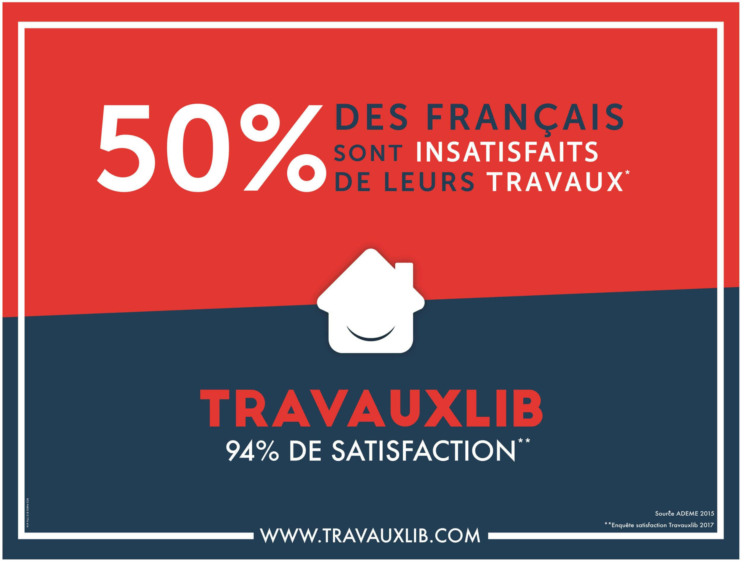 Pub Metro 50% des Francais sont insatisfaits de leurs travaux hemea