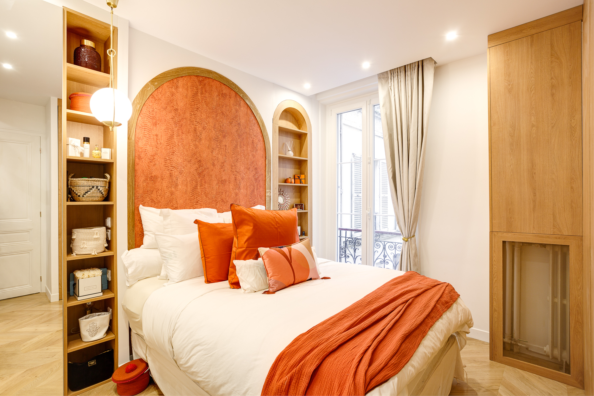 Rénovation chambre parentale déco raffinée