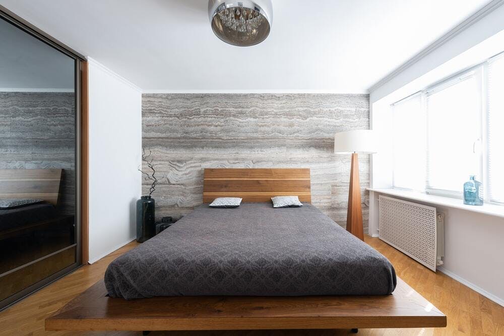 chambre adulte parquet bois