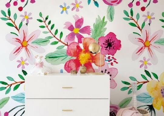 Papier peint inspiration chambre