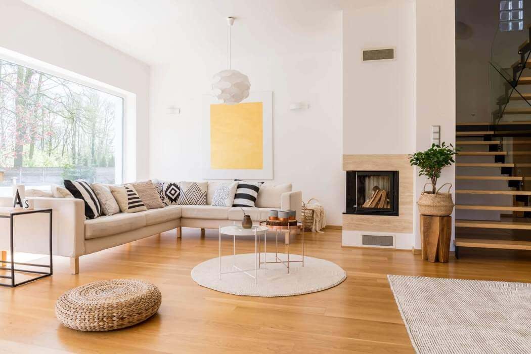 Pose parquet horizontale