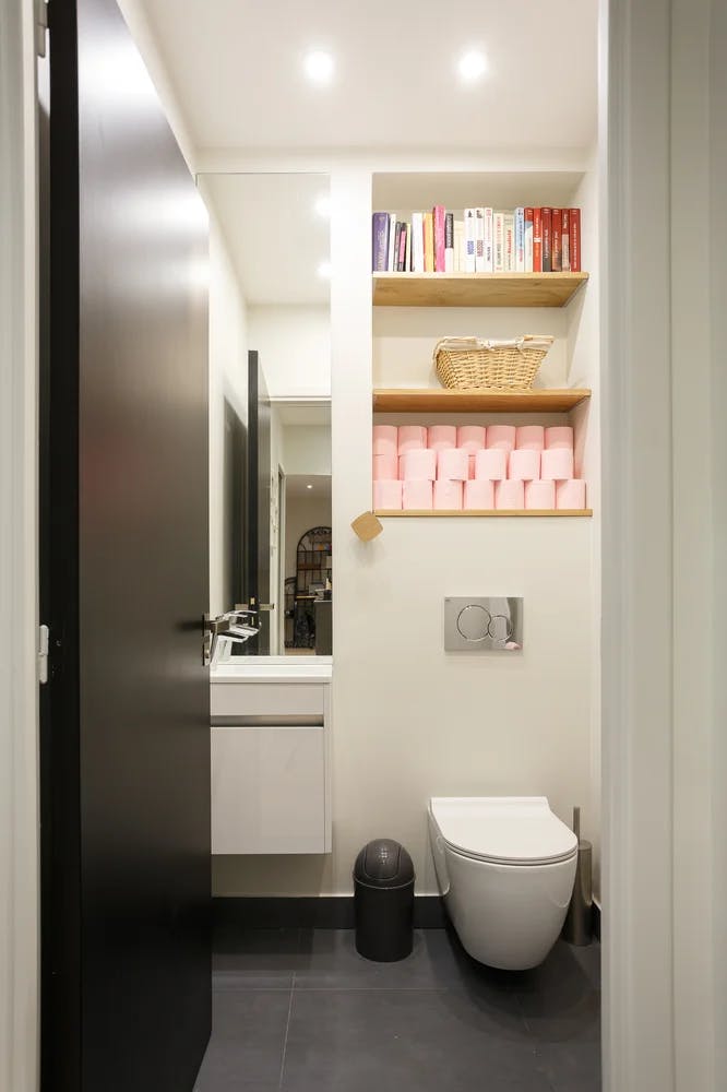 WC rénové - Appartement Paris 16