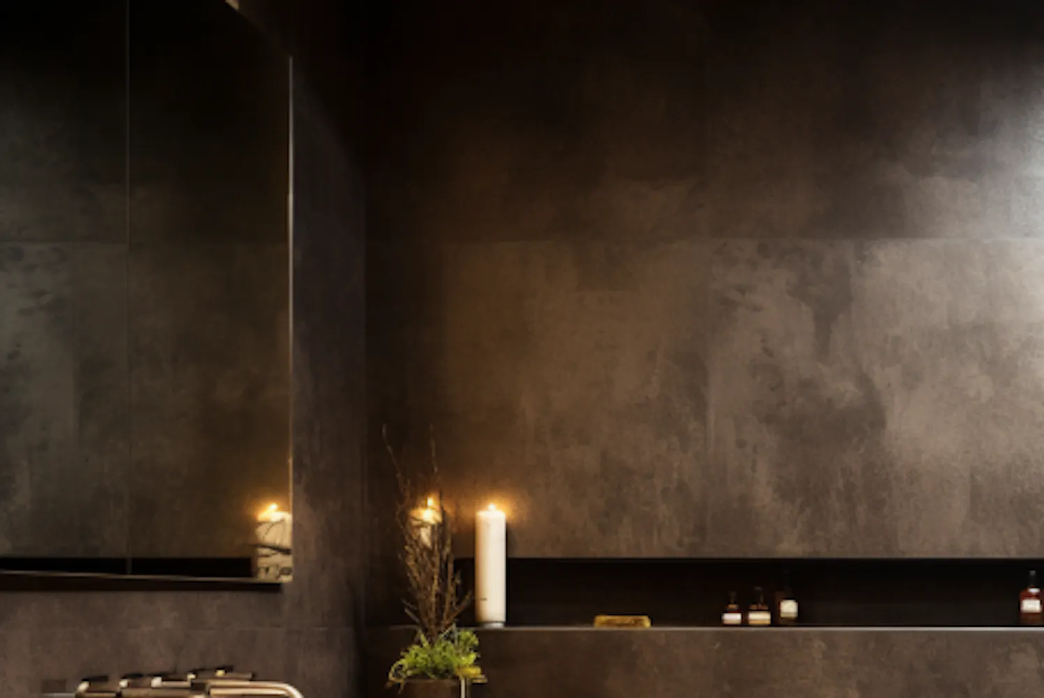 Béton ciré salle de bain