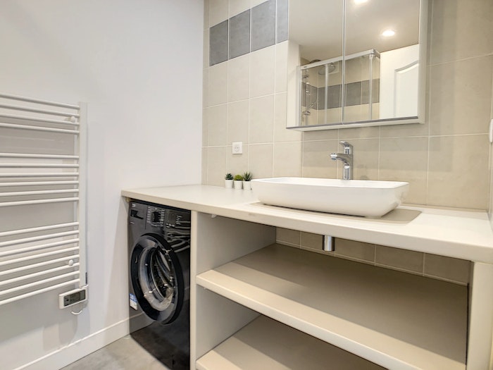 salle de bain rénovée