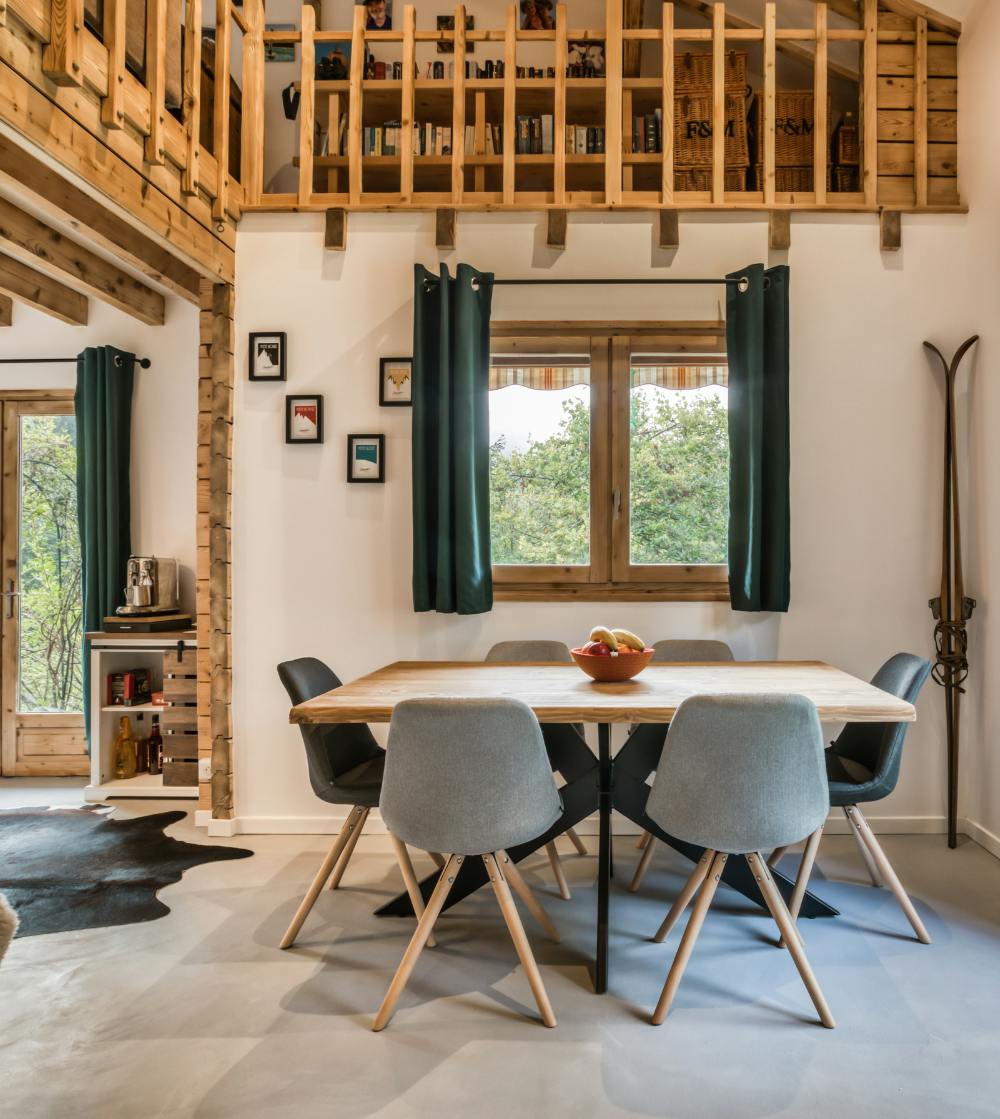 chalet à la montagne