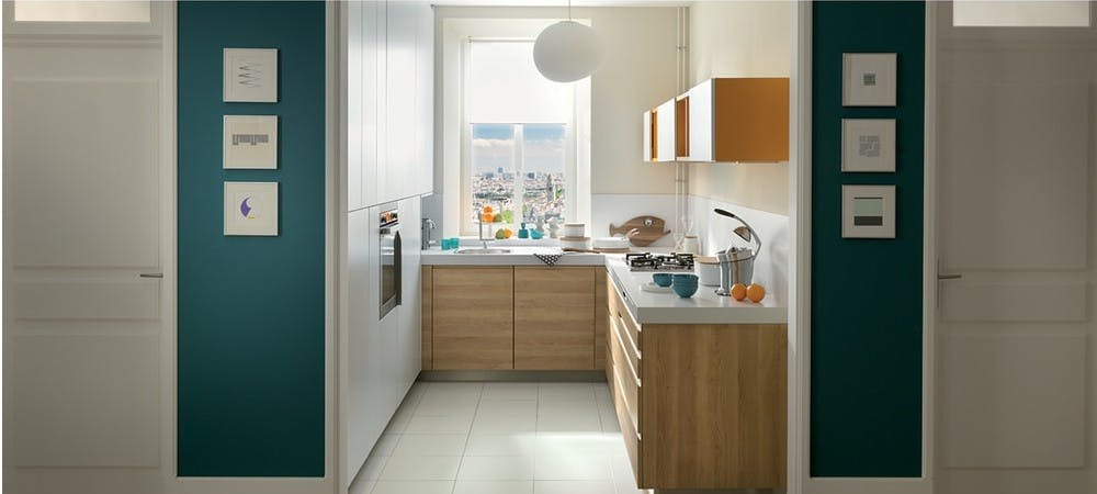 cuisine schmidt bicolore pour les petits espaces