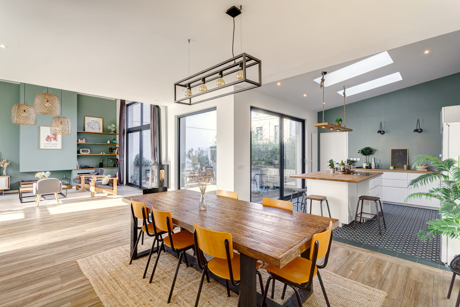 salle à manger construction de maison