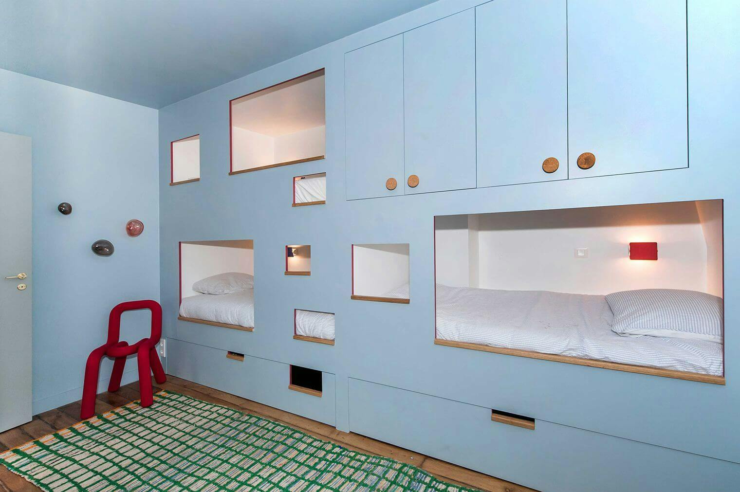 Menuiserie sur-mesure chambre d'enfants