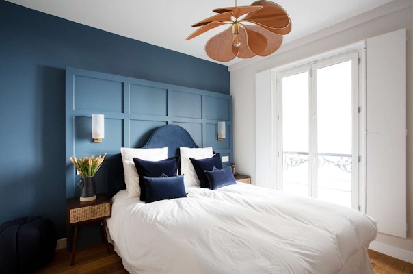 Rénovation d'un appartement de 60 m² à Paris 11 - Chambre parentale