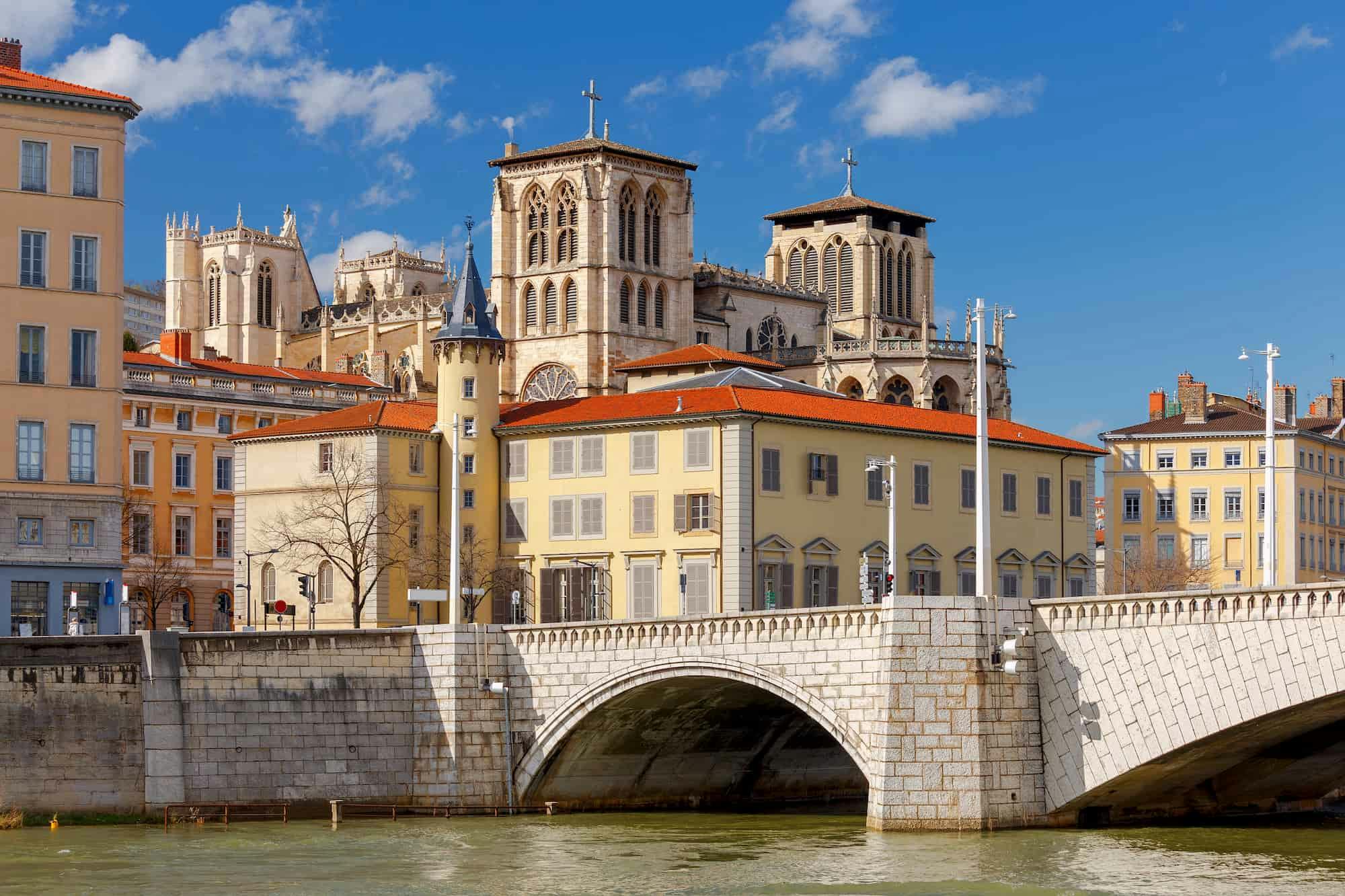 Lyon architecture pont