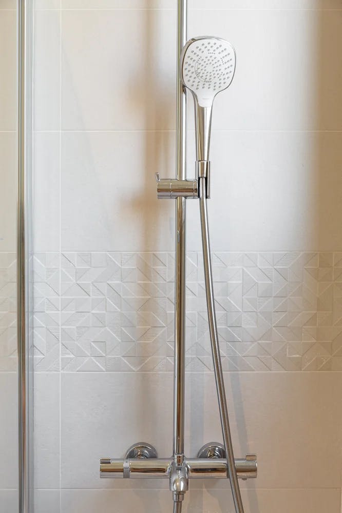 Salle de bain pommeau de douche