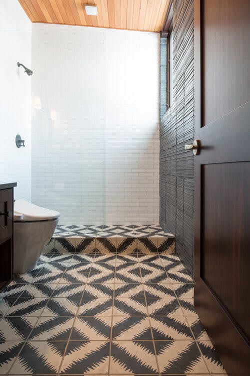 4. Renovation de votre salle de bain : revêtement au sol