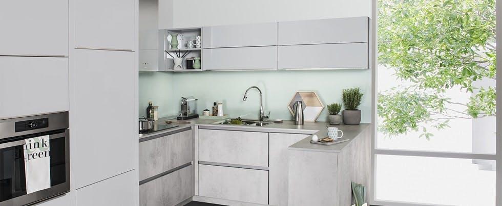 cuisine darty tendance béton