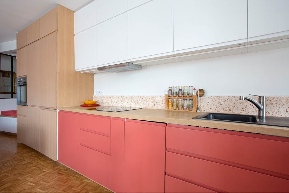 rénovation appartement Paris 13 cuisine