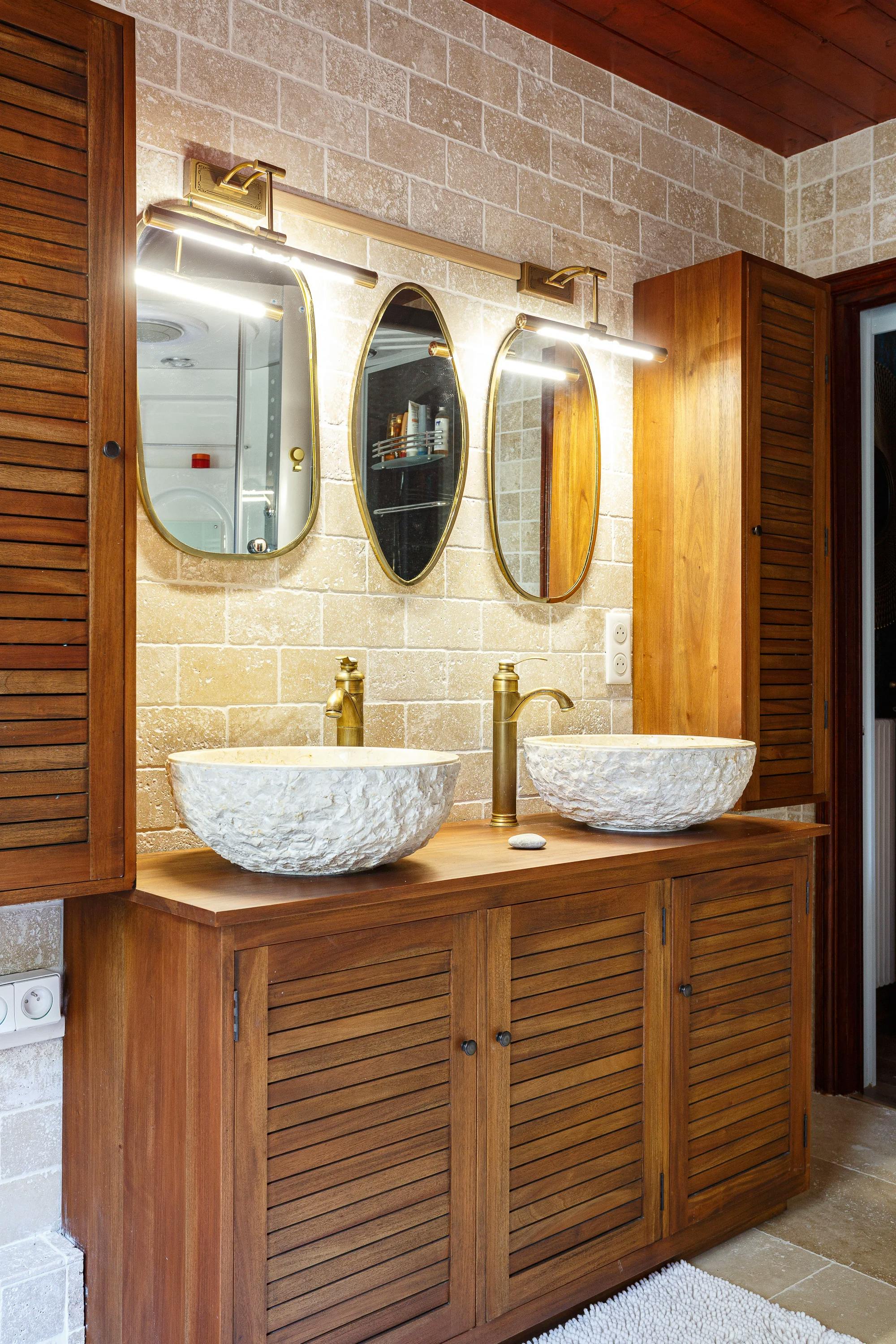 Salle de bain rénovée