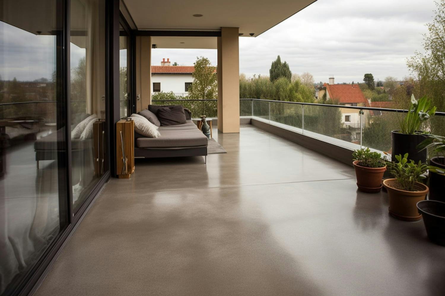 Béton ciré extérieur