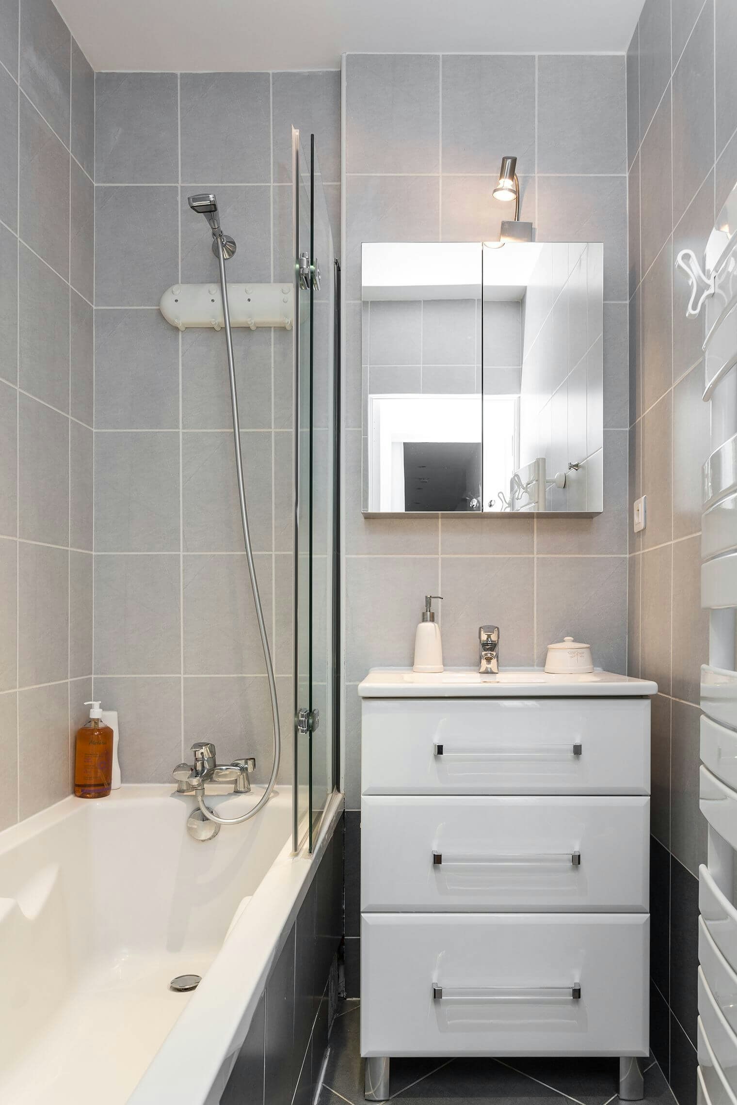 Renovation salle de bain dans appartement haussmannien