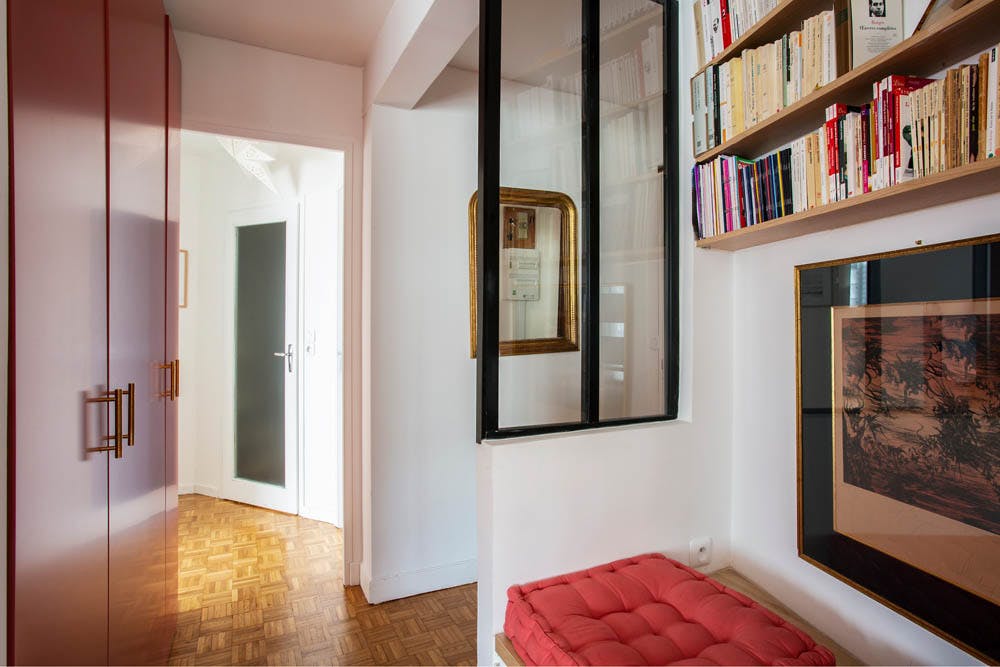 rénovation appartement Paris 13 entrée