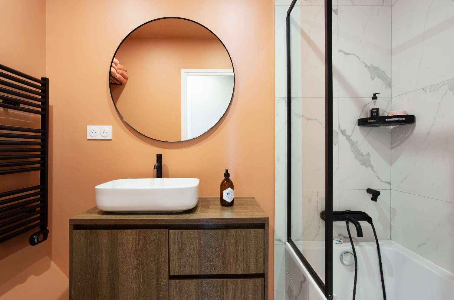 Rénovation d'un appartement de 60 m² à Paris 11 - Salle de bain