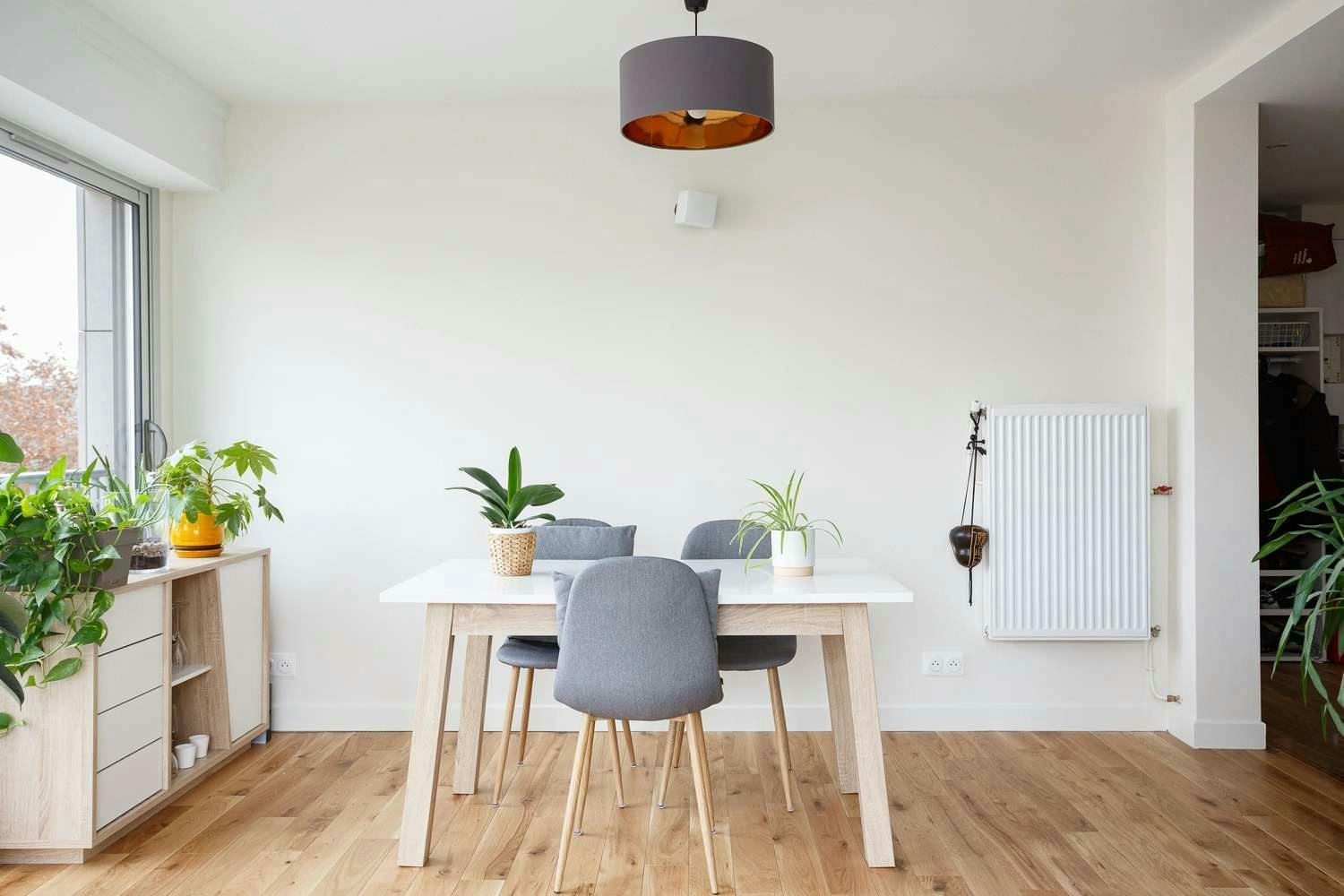 Salle à manger rénovée