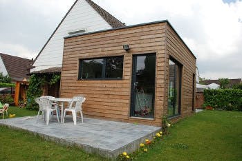 Extension maison bois