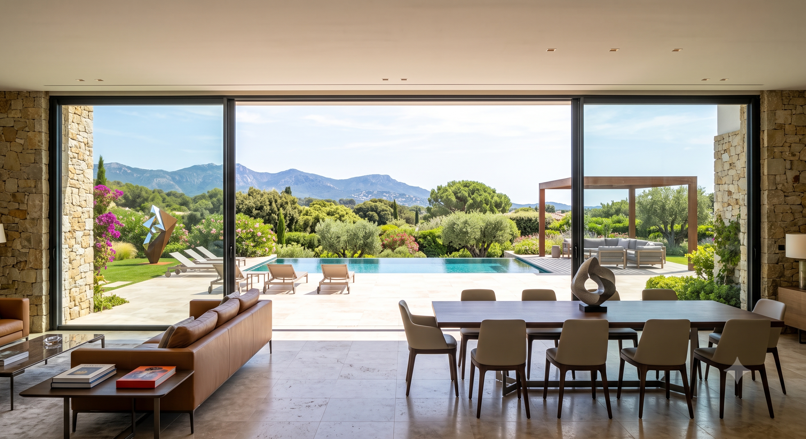 Maison moderne rénovée 