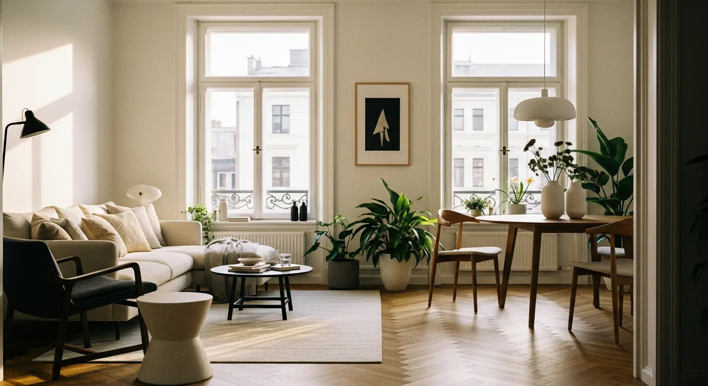 Appartement meublé prêt à la location, activité relevant du régime BIC