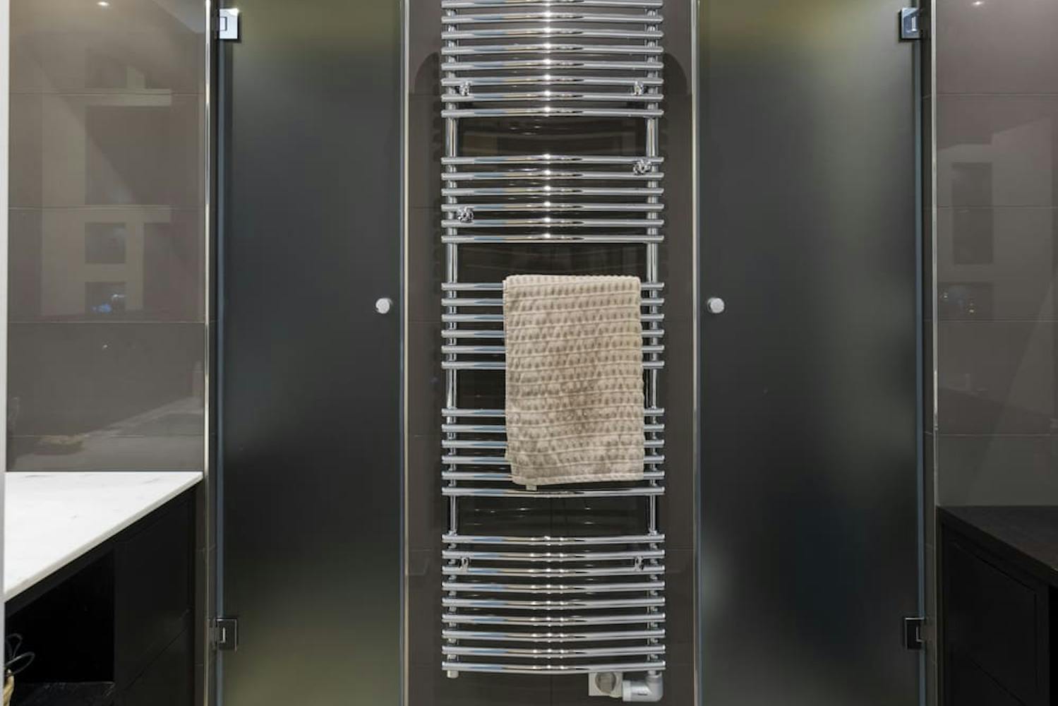 Salle de bain - sèche serviette