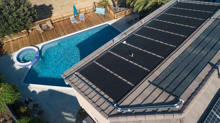 panneaux solaires chauffage piscine