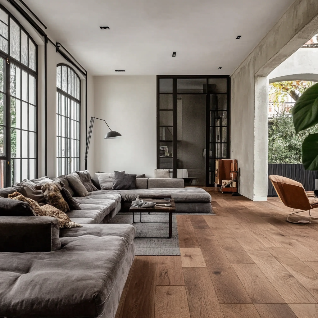 Pose parquet flottant