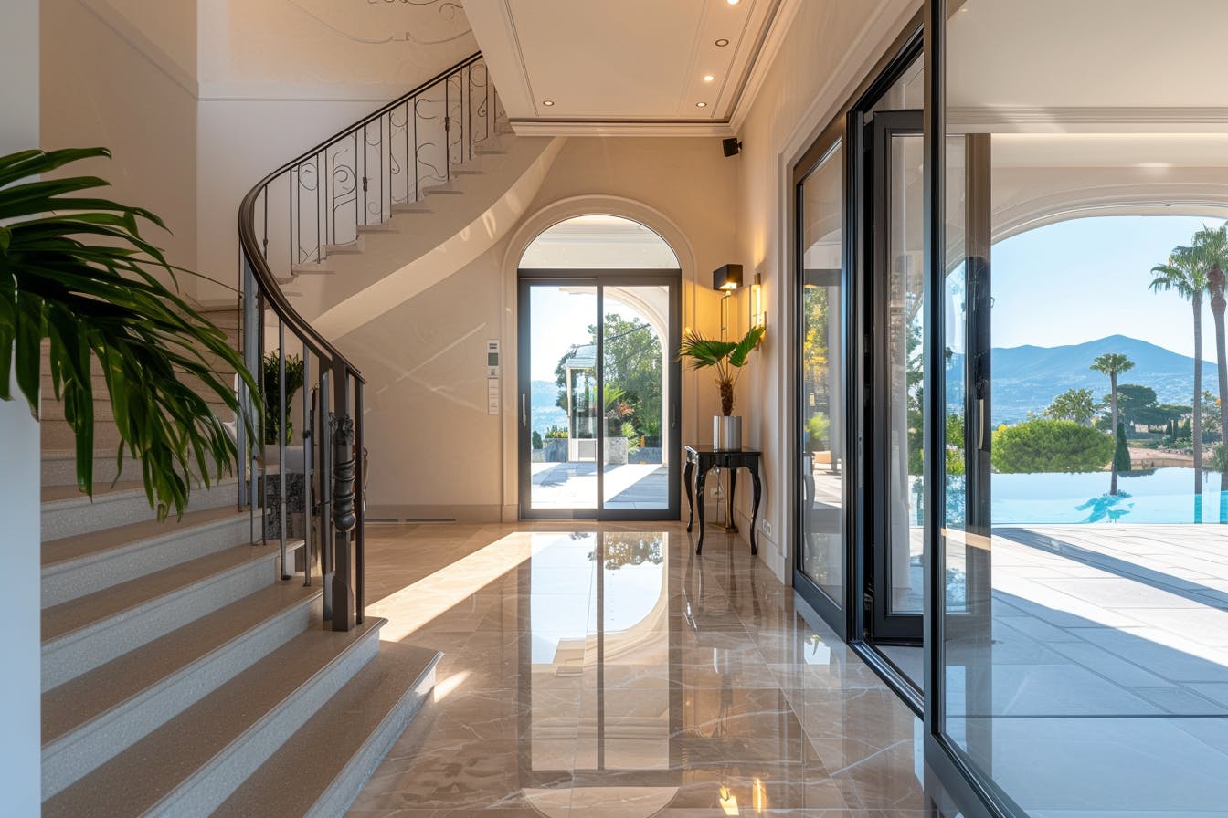 Entrée maison à Nice