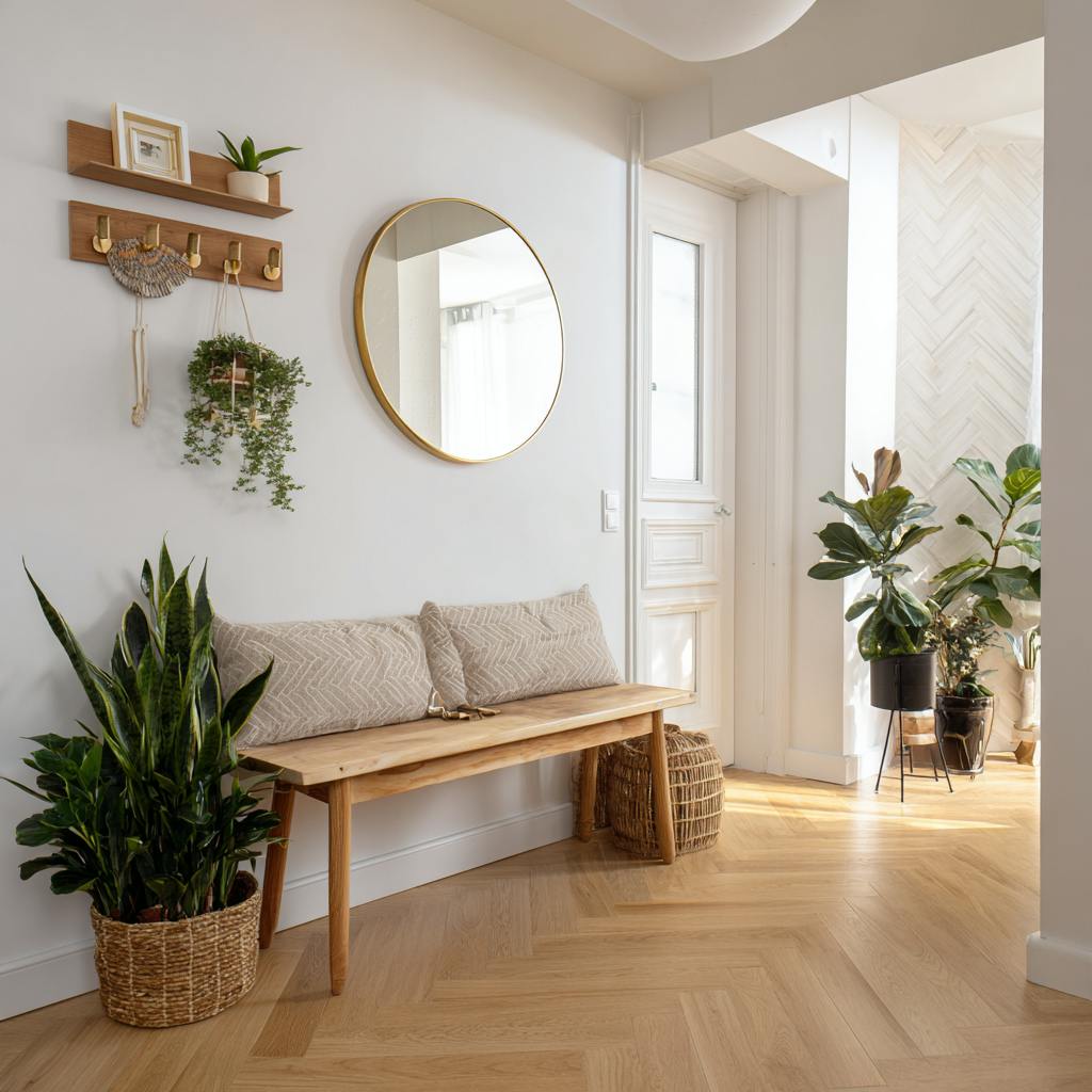 entrée parquet 