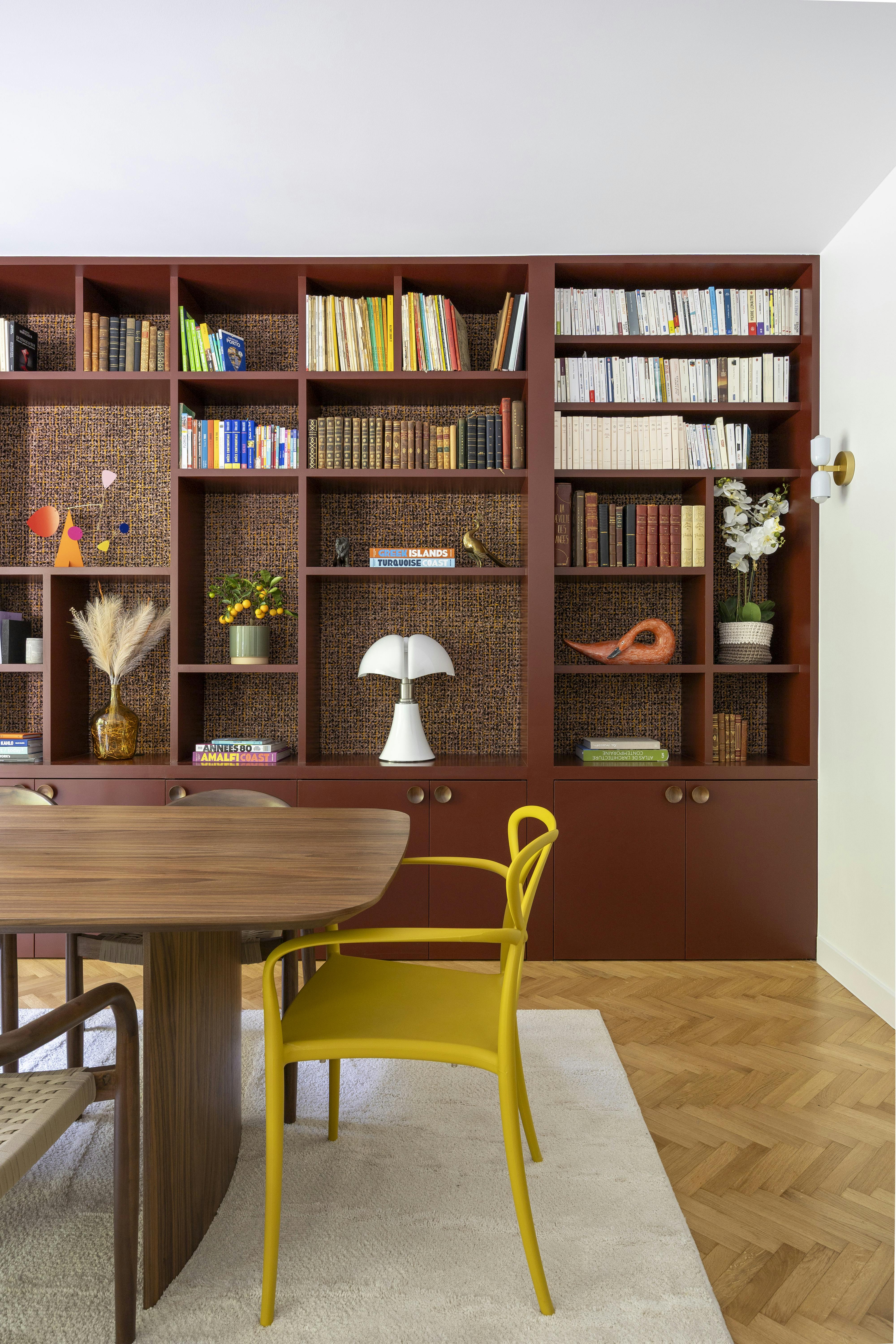 Bibliothèque colorée