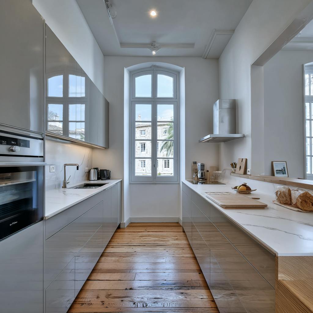 Cuisine moderne élégante