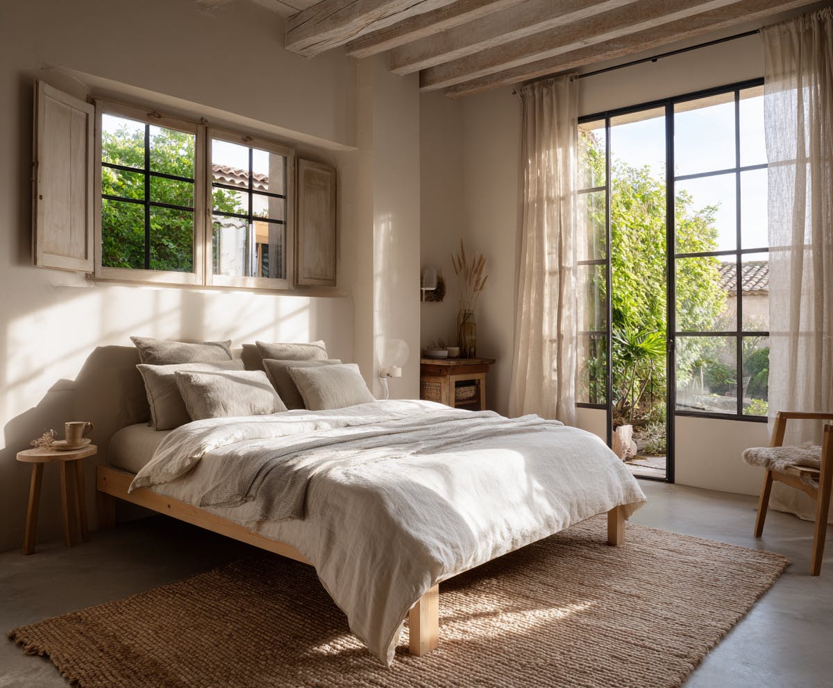 Chambre cosy maison sud 