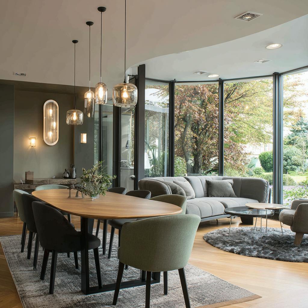 Intérieur réalisé par architecte d'intérieur à grenoble