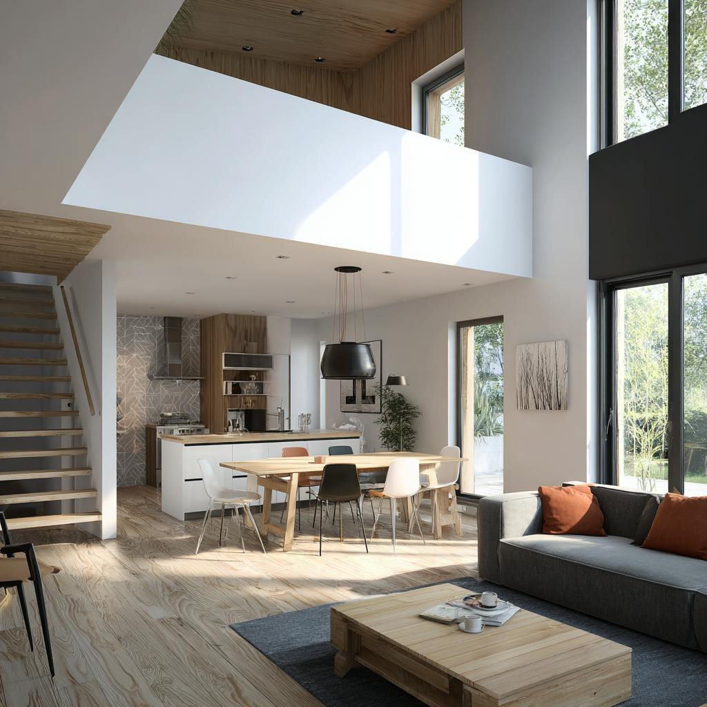 Maison moderne à grenoble