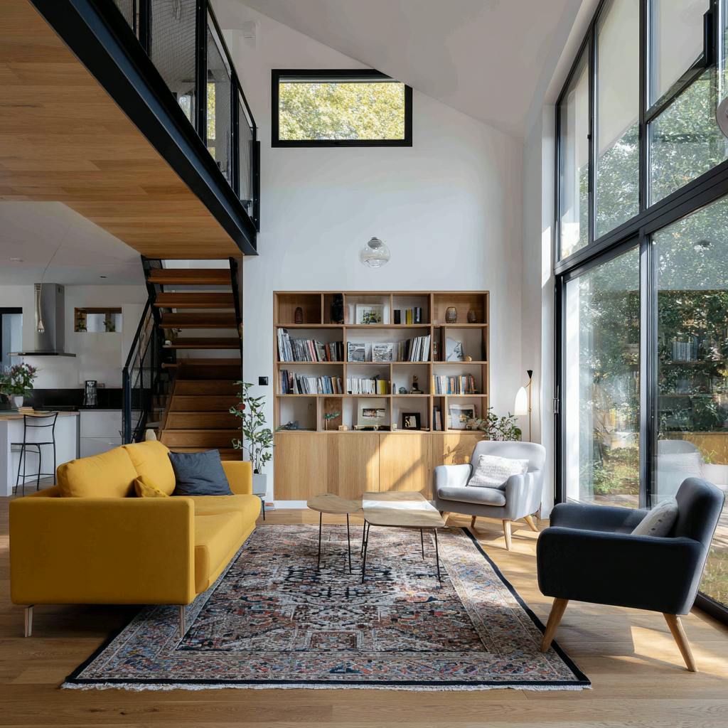 Intérieur maison à Fontainebleau