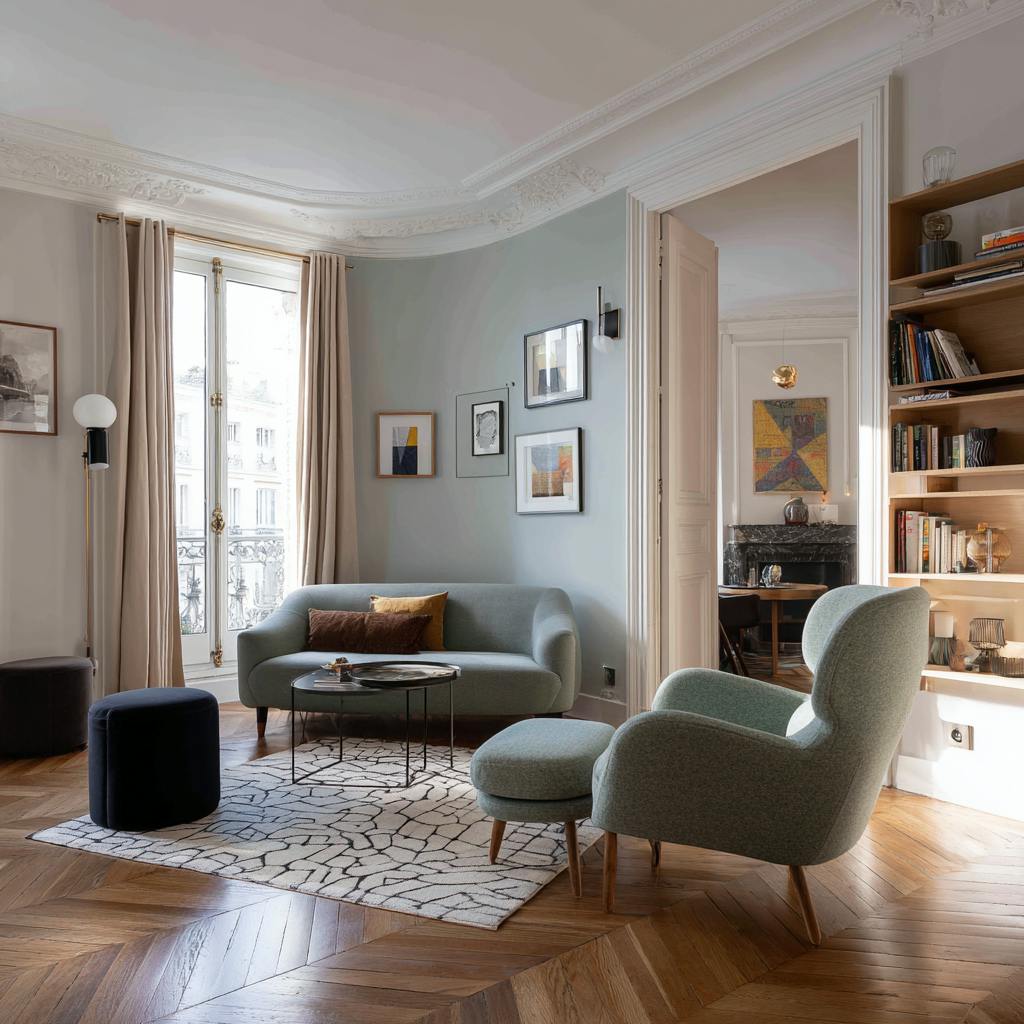 Intérieur appartement à Fontainebleau