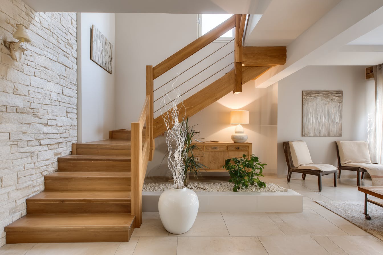Rénovation escalier moderne