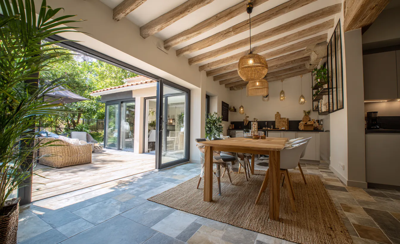 Extérieur carrelage terrassse