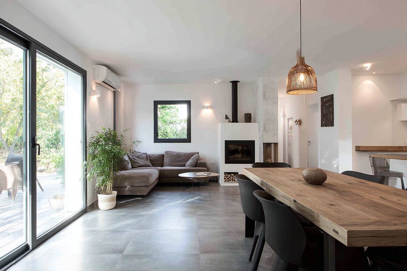 Intérieur maison cherbourg moderne