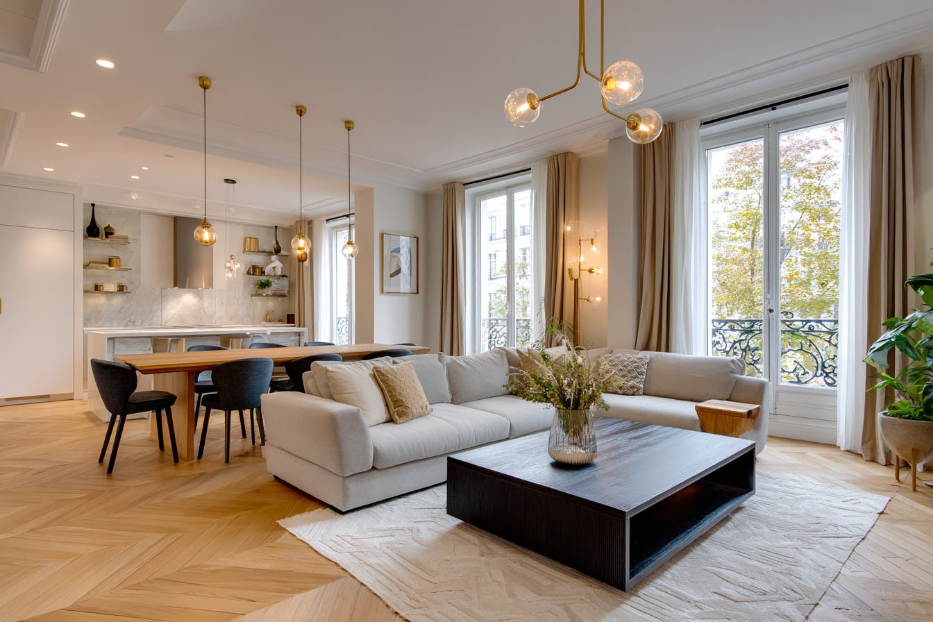 Appartement moderne du 16ème paris 