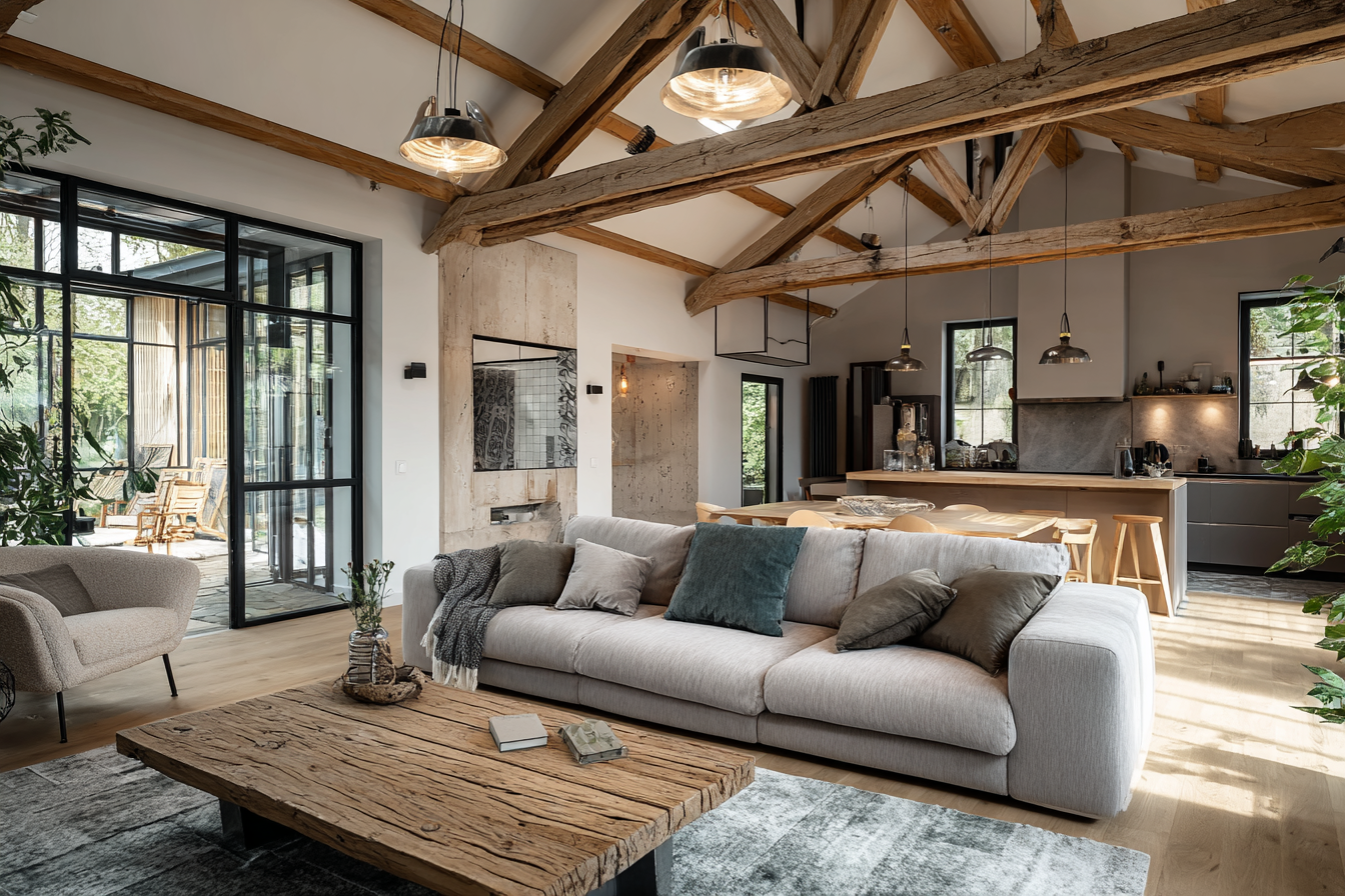 Transformation grange en habitation