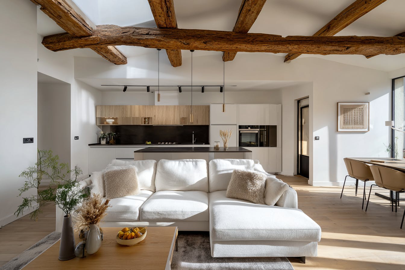 Intérieur appartement moderne Montpellier