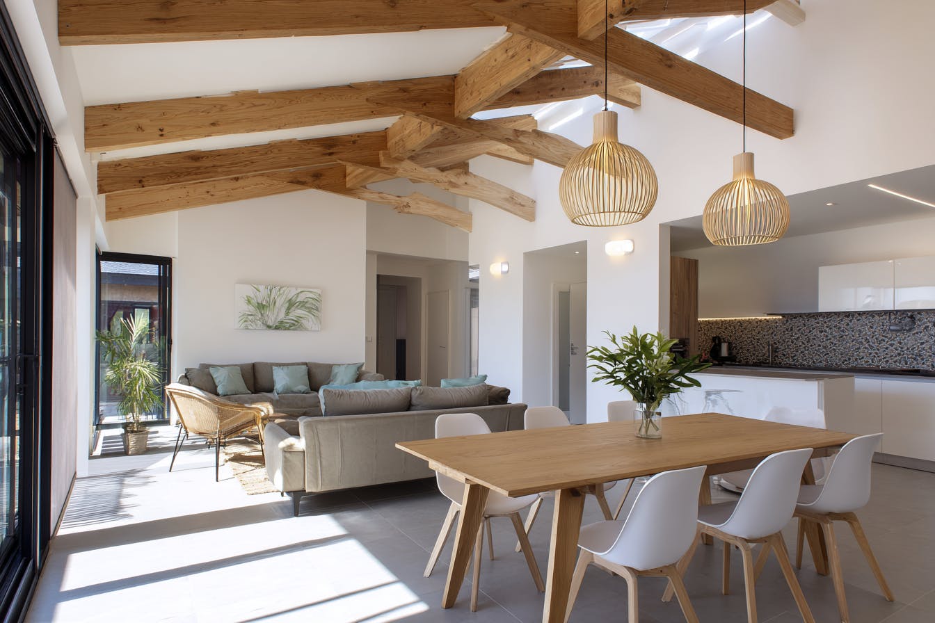 Intérieur maison moderne
