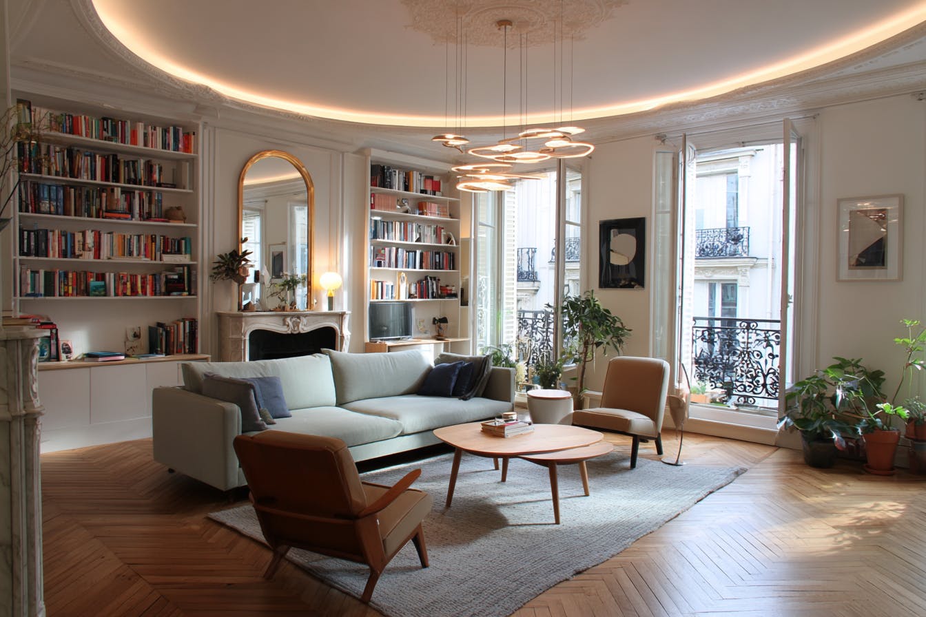 Intérieur appartement paris 20ème