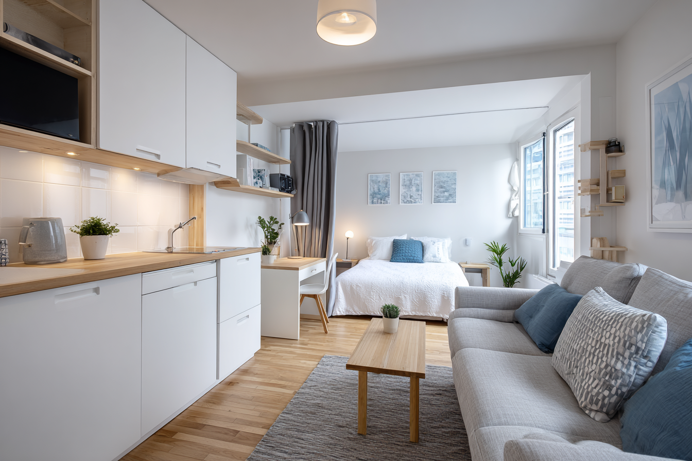 aménagement studio 30m2
