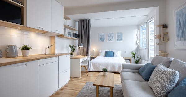 aménagement studio 30m2