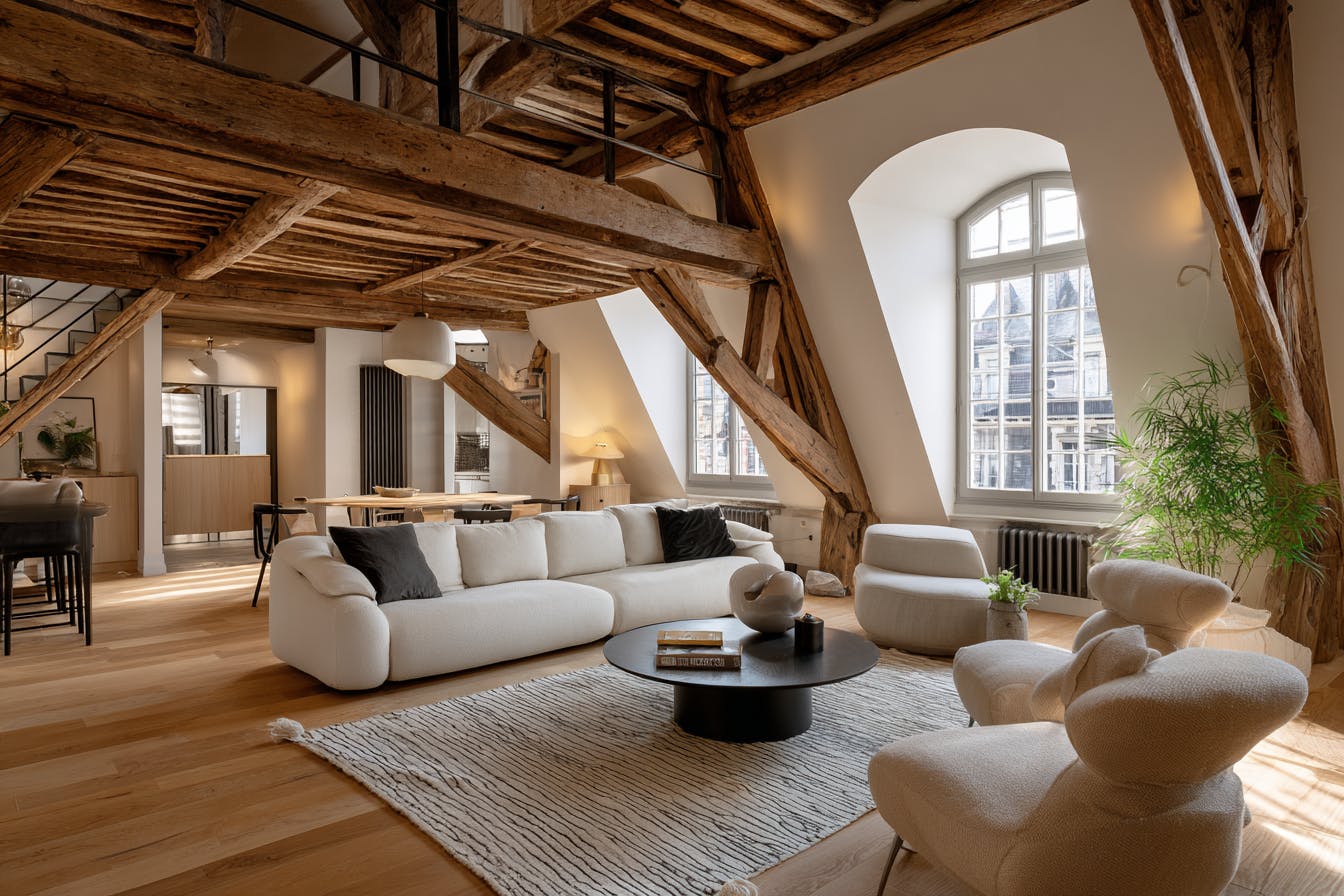 Intérieur appartement Rouen
